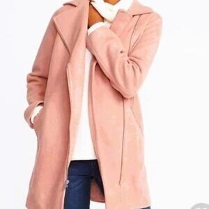 Old Navy Pea Coat Size S Women's Wool Blend Zipper Pockets Warm Worn Once!